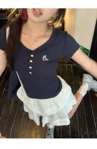 American slim fit top