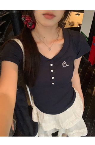 American slim fit top