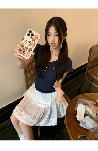 American slim fit top