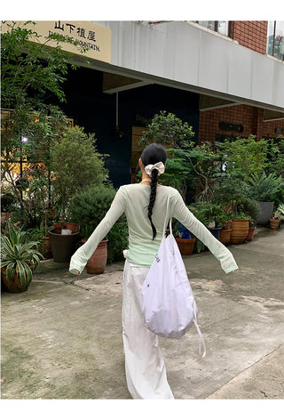 mint green blouse top