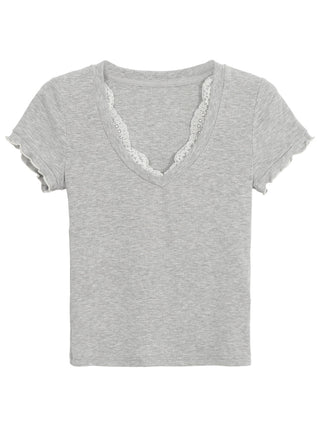 gray shoulder tops