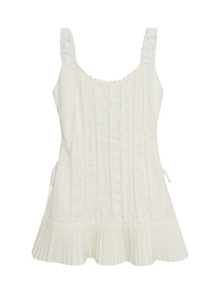 white niche skirt
