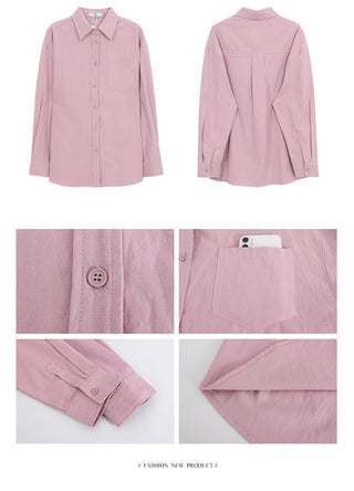 spring loose shirt tops
