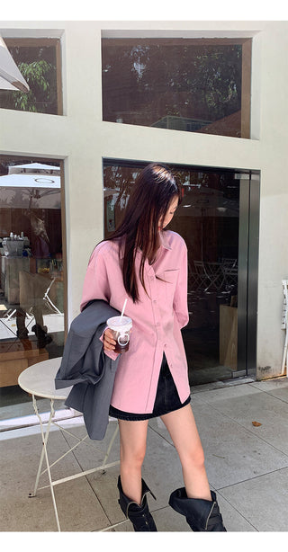 spring loose shirt tops