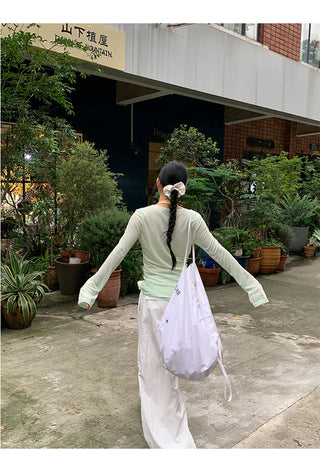 white wide-leg pants