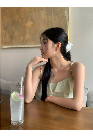 French sleeveless tops