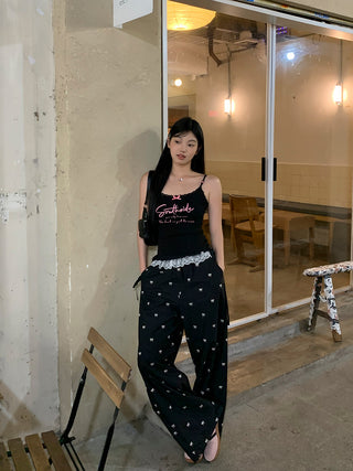 black sleeveless tops
