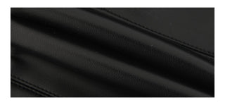 black leather skirt