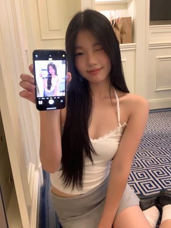 white halter tops