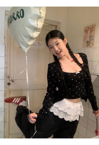 white lace short skirt 01