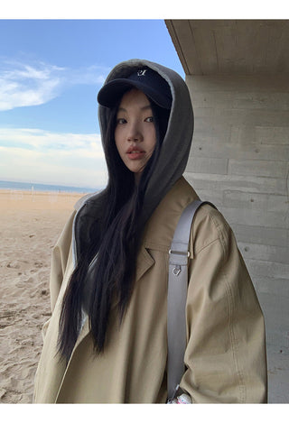 gray hoodie suit set