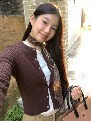 leopard print scarf
