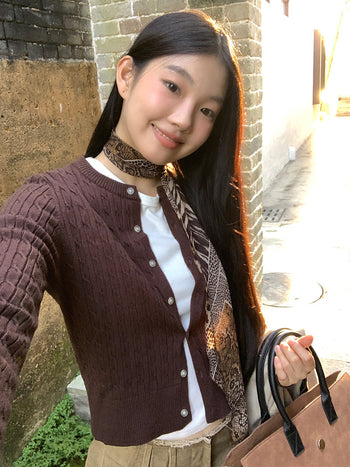 leopard print scarf