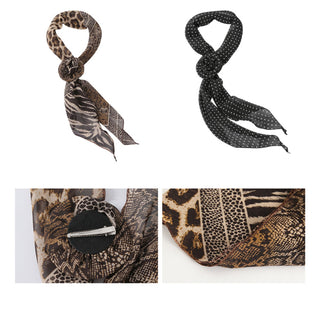 leopard print scarf