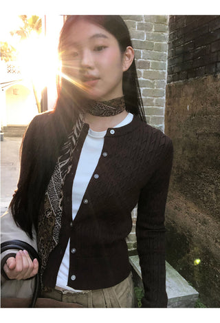 leopard print scarf