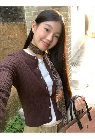 leopard print scarf