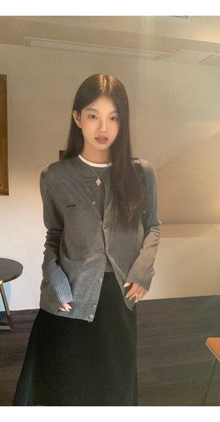 black high waist skirt