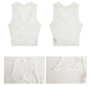 white lace vest top 01