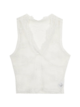 white lace vest top 01