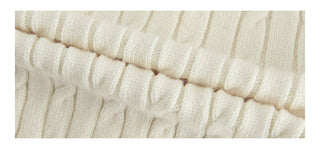 knitted two-piece suit