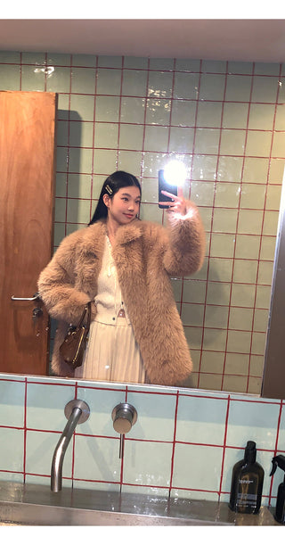 knitted two-piece suit