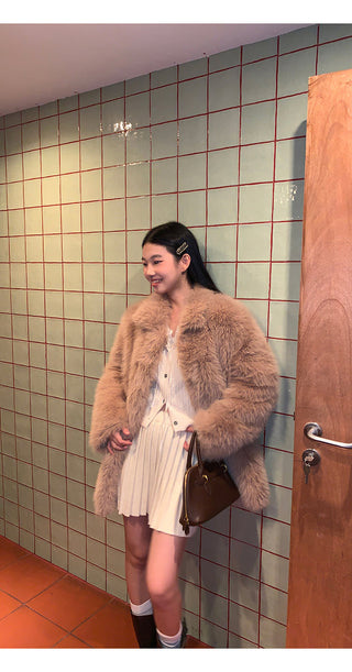 knitted two-piece suit