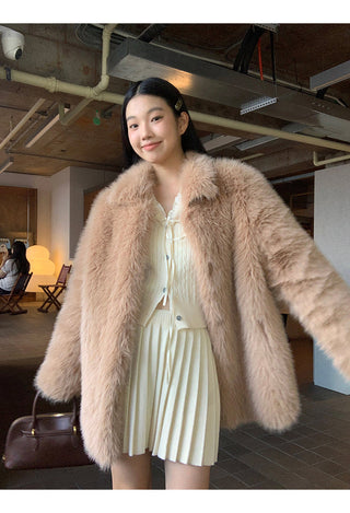 knitted two-piece suit