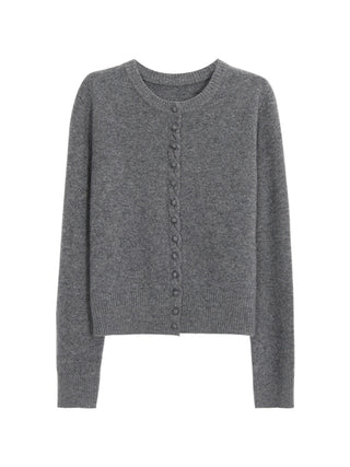 gray western cardigan