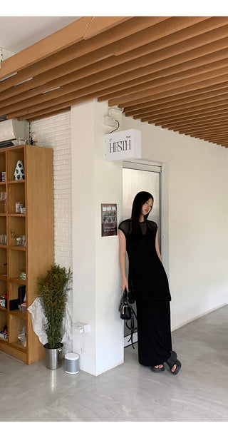black French dress