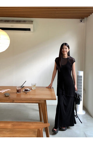 black French dress