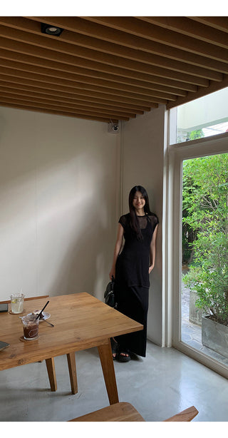 black French dress