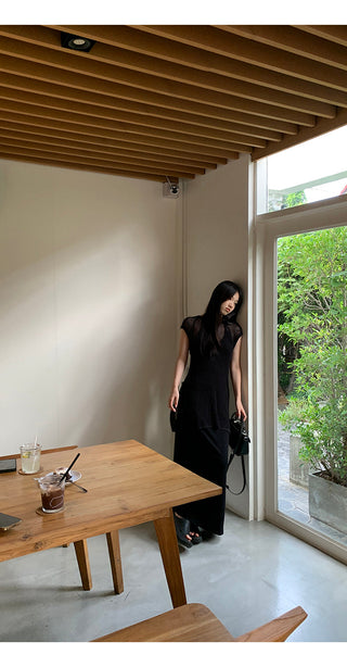 black French dress