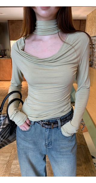 sexy long sleeve top 01