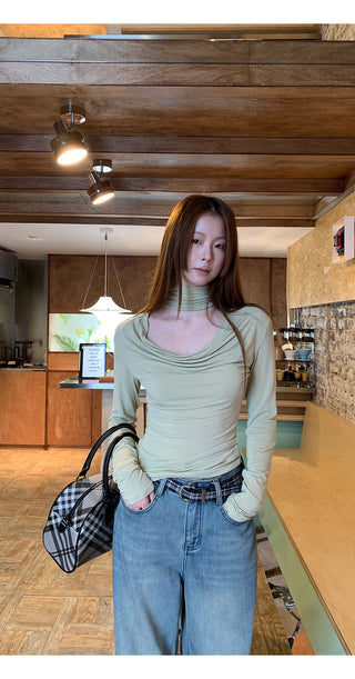sexy long sleeve top 01