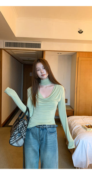 sexy long sleeve top 01