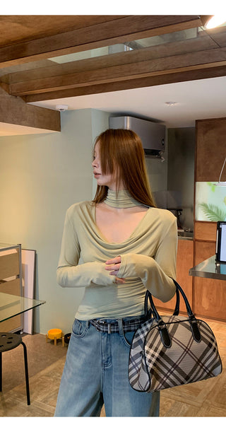 sexy long sleeve top 01