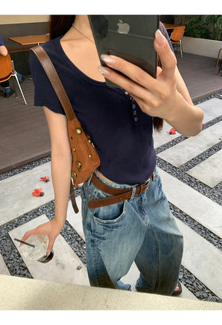 white slim fit top 01