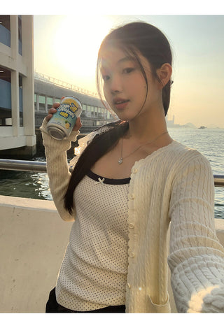 early spring cardigan