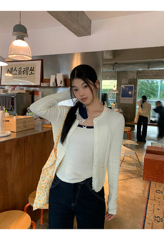 early spring cardigan