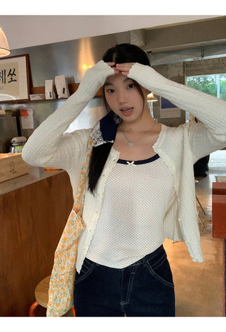 early spring cardigan