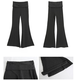 gray slim top set