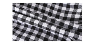 high waist plaid skirt