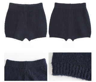 wool knit suit set