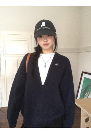 wool knit suit set