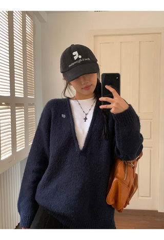 wool knit suit set