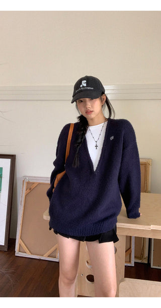 wool knit suit set