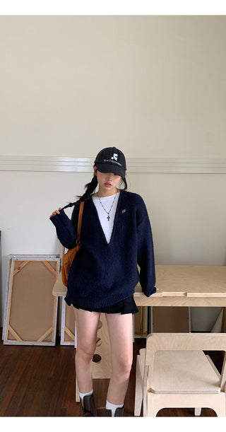 wool knit suit set