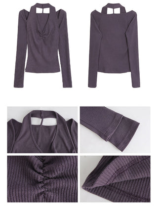 sexy long sleeve top 02
