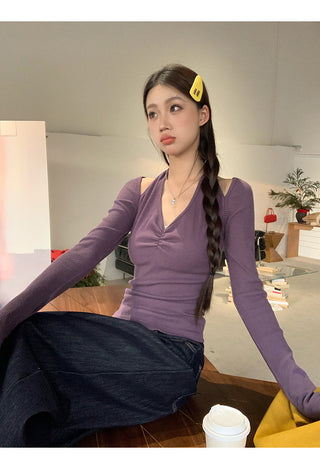 sexy long sleeve top 02