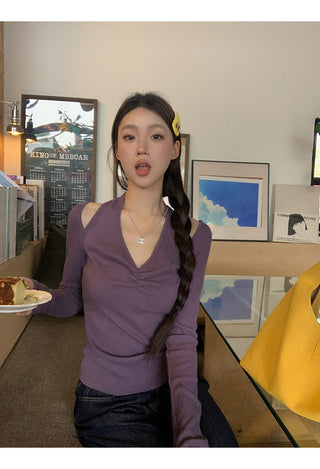 sexy long sleeve top 02
